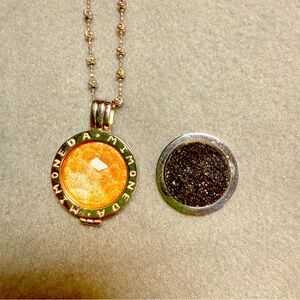 Mi Moneda Interchangeable Pendant Necklace Silver Chain Extra Coin Designer‎